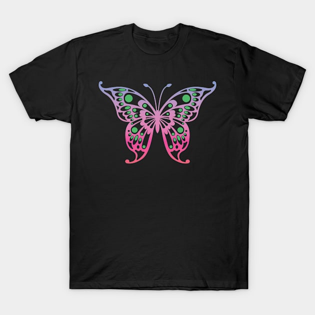 Monarch Butterfly Cool Sketch Graphic, Butterfly Lovers Gift For Men, Women & Kids T-Shirt by Art Like Wow Designs